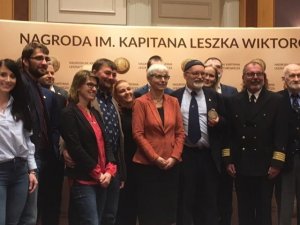 Piotr Kulczycki odebrał nagrodę im. Kapitana Leszka Wiktorowicza