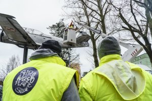Remont samolotu na Babich Dołach, fot. Aleksander Trafas