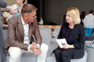 Spotkanie Oktawii Gorzeńskiej, wiceprezydentki Gdyni ze środowiskiem edukacyjnym 