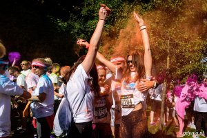 Bieg The Color Run w Gdyni, 16.09.2017 // fot. Dawid Linkowski