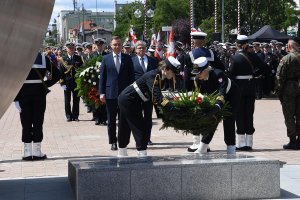 Uroczyste odsłonięcie pomnika Polski Morskiej // fot. Michał Puszczewicz