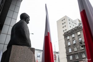 Uroczystość 130. rocznicy urodzin Eugeniusza Kwiatkowskiego // fot. Dawid Linkowski