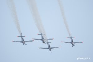 Drugi dzień LOTOS Gdynia Aerobaltic 2019 na gdyńskim lotnisku, fot. gdyniasport.pl