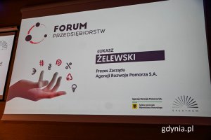 Konferencja "Forum Przedsiębiorstw" zorganizowana przez Agencję Rozwoju Pomorza, fot. Michał Sałata