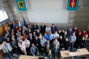 Na zdjęciu uczestnicy spotkania (fot. Karolina Szypelt)