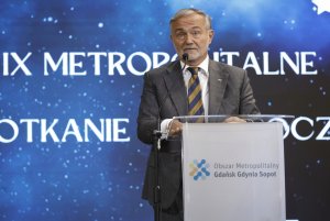 IX Metropolitalne Spotkanie Noworoczne - prezydent Gdyni, Wojciech Szczurek, fot. mat. prasowe OMGGS