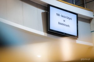 Forum Gdyńskich Rad Dzielnic poświęcone dyskusji o przygotowaniach do 100-lecia Gdyni (fot. Kamil Złoch)