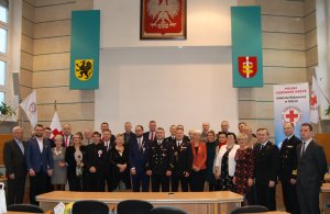 Wyróżnieni odznaczeniem „Zasłużonego dla krwiodawstwa w Gdyni” nadawanego przez Kapitułę – Zarząd Rejonowy PCK w Gdyni