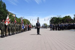 Uroczyste odsłonięcie pomnika Polski Morskiej // fot. Michał Puszczewicz