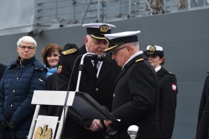 Zmiana na stanowisku Komendanta Portu Wojennego w Gdyni, fot. Lechosław Dzierżak