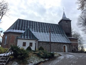 Widok na budynek kościoła