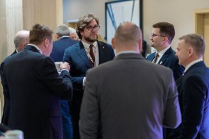 Samorządowcy biorący udział w posiedzeniu Związku Miast Polskich (fot. Maciej Nowaczyk// Związek Miast Polskich)