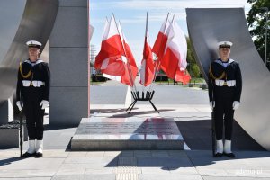 Obchody Dnia Weterana Działań poza Granicami Państwa oraz Międzynarodowego Dnia Uczestników Misji Pokojowych ONZ w Gdyni // fot. Magdalena Czernek