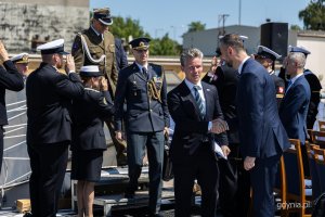 Polsko-szwedzkie rządowe konsultacje w Gdyni. Władysław Kosiniak-Kamysz wita P&aring;la Jonsona (fot. Kamil Złoch)
