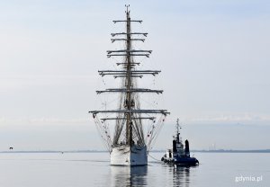 Brazylijska fregata żaglowa Cisne Branco przypłynęła do Gdyni // fot. Magdalena Czernek