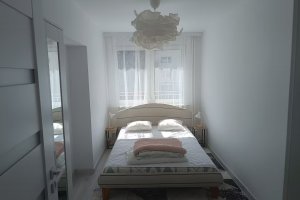 Sypialnia w obiekcie Mieszkanie Dantyszka