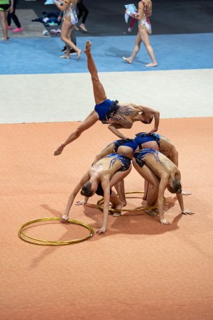 Gdynia Rhythmic Stars oraz Baltic Junior Cup w Gdynia Arenie, fot. Dawid Linkowski