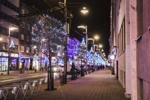 Gdynia rozbłysła na Święta tysiącami światełek // fot.Karol Stańczak