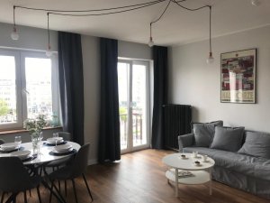 Salon w obiekcie Apartament 27