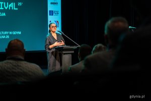 Better Future Festival w gdyńskim Konsulacie Kultury – Katarzyna Korzeniewska, dyrektorka Gdyńskiego Centrum Kultury (fot. Kamil Złoch)