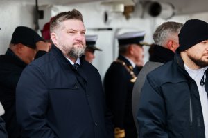 Ianuguracja roku akademickiego na Uniwersytecie Morskim. Tadeusz Szemiot, przewodniczący Rady Miasta Gdyni. (fot. Uniwersytet Morski)
