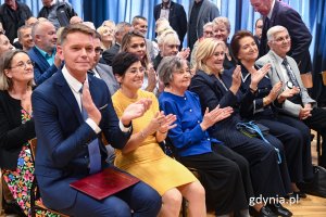 W piątek, 4 października, w Centrum Kształcenia Zawodowego i Ustawicznego nr 1 w Gdyni odbyły się uroczyste obchody 95-lecia istnienia placówki. fot. Michał Sałata