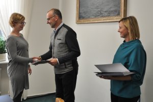 Wręczanie nominacji członkom Rady