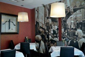 Wnętrze jedne z sal restauracji Moon 