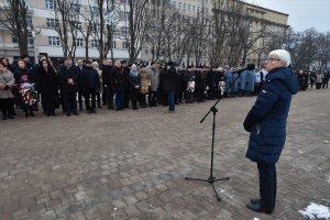 Uroczystość złożenia kwiatów z okazji 92. urodzin Gdyni // fot. Lechosław Dzierżak