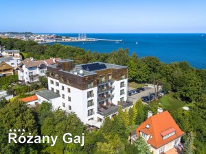 Hotel Różany Gaj, widok budynku z zewnątrz