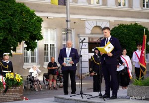 Gości powitał prezes Zrzeszenia Kaszubsko-Pomorskiego o/Gdynia Adam Labuhn