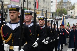 Uroczystości z okazji rocznicy uchwalenia Konstytucji 3 Maja w Gdyni, fot. Michał Puszczewicz