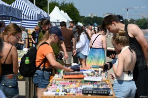 Ludzie i książki na Plenerze Literackim