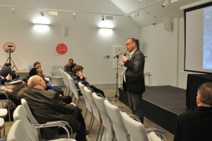Otwarcie gdyńskiej części konferencji "Chronotop" z udziałem wiceprezydenta Michała Gucia // fot. P. Plecha