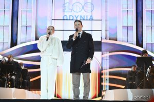 Duet prowadzących: Paulina Sykut-Jeżyna i Tomasz Wolny (fot. Michał Puszczewicz)