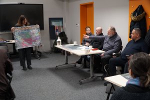 Uczestnicy spotkania konsultacyjnego dot. Parku Leśnego, fot. LIS