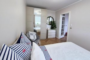 Sypialnia w obiekcie noclegowym Dolce Mare