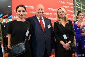 Na zdj. (w środku) m.in. Marek Kiersnowski, dyrektor zarządzający Stena Line Polska