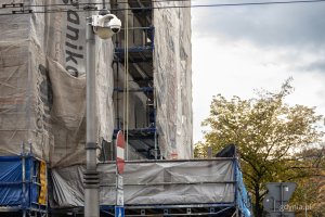 Prace remontowe dotowane przez miasto – budynek przy ul. Żołnierzy I Armii Wojska Polskiego 1 (fot. Kamil Złoch)