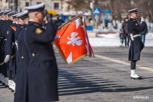 Uroczystości przy Pomniku Polski Morskiej w Gdyni z okazji 24. rocznicy przystąpienia Polski do NATO, fot. M. Dietrich