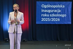 Ministra edukacji Barbara Nowacka (fot. Magdalena Starnawska)