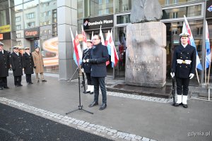 Na zdjęciu Wiceprzewodniczący Rady Miasta Gdyni Jakub Ubych//fot. Karolina Szypelt