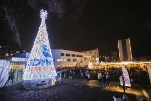 Otwarcie jarmarku świątecznego w Gdyni, fot. Karol Stańczak