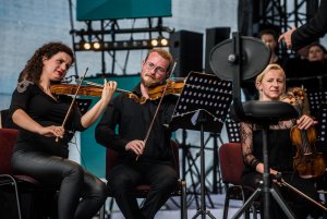 Koncert upamiętniający 30.rocznicę wizyty Jana Pawła II w Gdyni. //fot. Dawid Linkowski