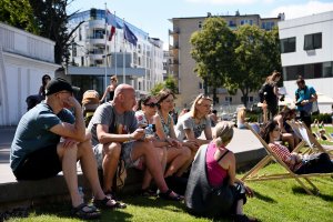 Muzyczne granie w drugim dniu Open'era rozpoczęło się na Gdynia Open Stage, fot. Kamil Złoch