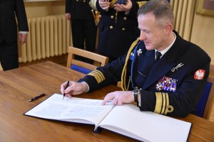 Zmiana na stanowisku Komendanta Portu Wojennego w Gdyni, fot. Lechosław Dzierżak
