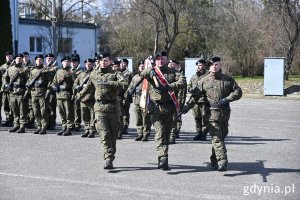 Uroczystość na placu apelowym RCI