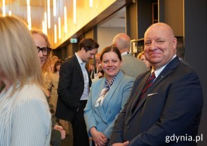 Rozmawiają: prezydent Aleksandra Kosiorek i Marek Kiersnowski, dyrektor zarządzający Stena Line Polska