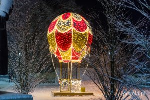 Iluminacje świetlne w Parku Centralnym (fot. Paweł Budziński)