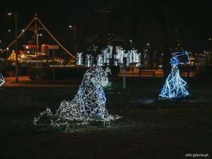 Świątecznie przystrojona Gdynia